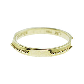 Monica Rich Kosann Yellow Gold Signet Posey Ring