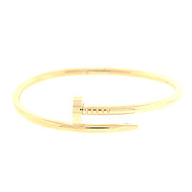 Cartier Juste Un Clou Bracelet Rose Gold Size 17