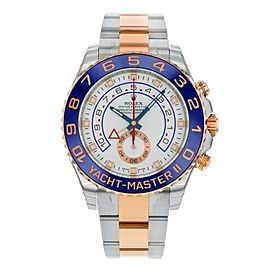 Rolex Yacht Master II 116681 Two Tone Steel Rose Gold Watch