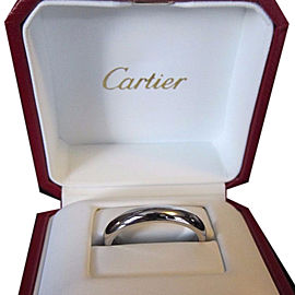 Cartier Platinum Wedding Band Size 11