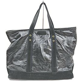 Saint Laurent Large Black Shopper Tote Bag 863098