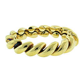 Italian 18k Yellow Gold Link Bracelet