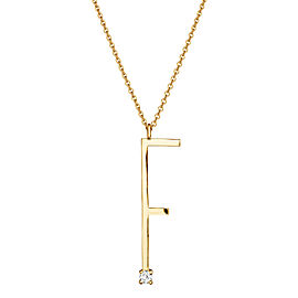 Mimi So Type Letter "F" Pendant