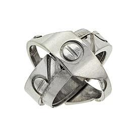 Cartier 18k White Gold Love Astro Ring