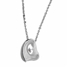 Tiffany & Co. 925 Sterling Silver Full Heart Necklace