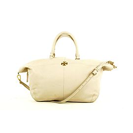 Tory Burch Large Beige Leather Convertible 2way Tote 571tor311