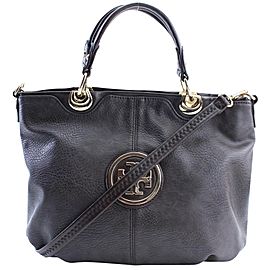 Tory Burch Dark Brown Leather 2way Tote bag 300tb514