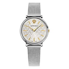 Versace V-Circle Lady Silver 38MM VE8100519