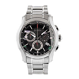 Bulova Accutron 63B141 Stratford Swiss Chronograph Watch