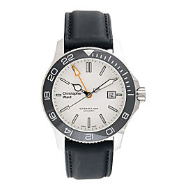 Christopher Ward C60 Trident Pro 600 GMT White Automatic Diving 43mm Mens Watch