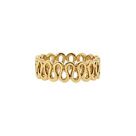 Open Design Yellow Gold Ring