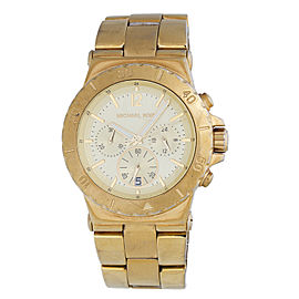 Michael Kors MK5313 Gold-Tone Stainless Steel Chronograph 42mm Watch