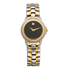 Movado 81-E49836 Stainless Steel and Gold Plated Quartz 28mm Womens Watch