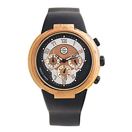 Philip Stein Active Chronograph Rose Gold-Tone 45mm Watch