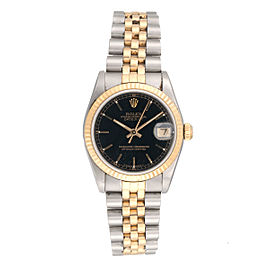 Rolex Datejust 68273 Two-Tone 18K Yellow Gold and Stainless Steel 31mm Womens Watch