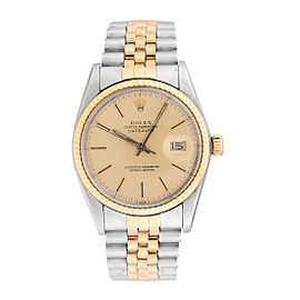 Rolex Datejust 16013 Two Tone Mens Watch