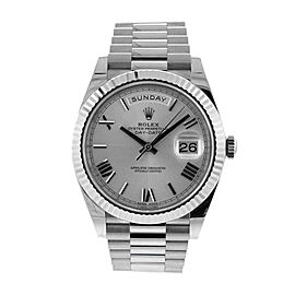 Rolex New Style 40mm Day Date White Gold 228239