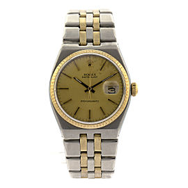 Rolex Two-Tone Oyster Quartz DateJust Ref#17013