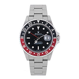 Rolex GMT Master II 16710T Stainless Steel Coke Bezel 40mm Watch