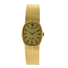 Rolex Cellini 18k Yellow Gold Ladies Watch