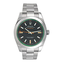 Rolex Milgauss 116400V Stainless Steel 40mm Mens Watch