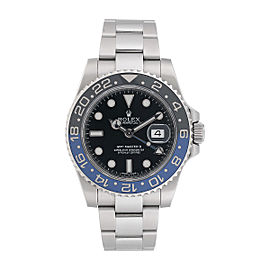 Rolex GMT Master II 116710BLNR Batman Bezel Stainless Steel Watch