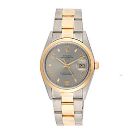 Rolex 15203 18K Yellow Gold & Stainless Steel Automatic 34mm Womens Watch