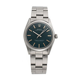 Rolex Oyster Perpetual 1002 Stainless Steel 34mm Unisex Watch