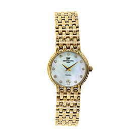 Raymond Weil 4702 18K Gold Fidelio Mother Of Pearl Watch