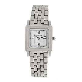 Tiffany & Co. Square Stainless Steel Quartz 31mm x 24mm Watch