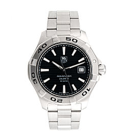 Tag Heuer AquaRacer WAP2010 Stainless Steel 41mm Mens Watch