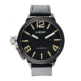 U-Boat IFO Stainless Steel PVD Black Dial 45mm Mens Watch