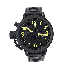 U-Boat Flightdeck Z 50 CAB Y Black PVD Case 50mm Watch