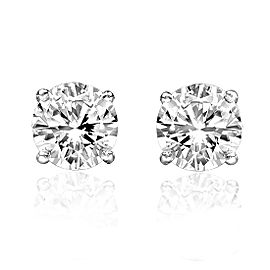 14k White Gold 0.25ct Diamond Stud Earrings